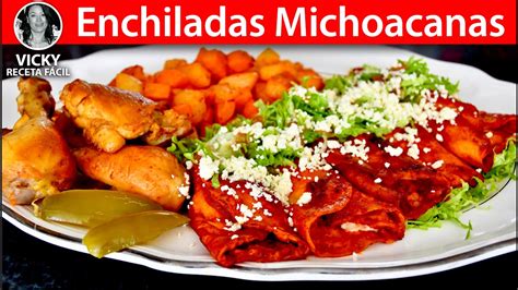 Enchiladas michoacanas - Enchiladas are a classic Mexican dish that has become a favorite in many households around the world. This delicious dish is made by rolling tortillas around a filling, covering th...